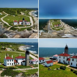 Beaver Tail lighthouse